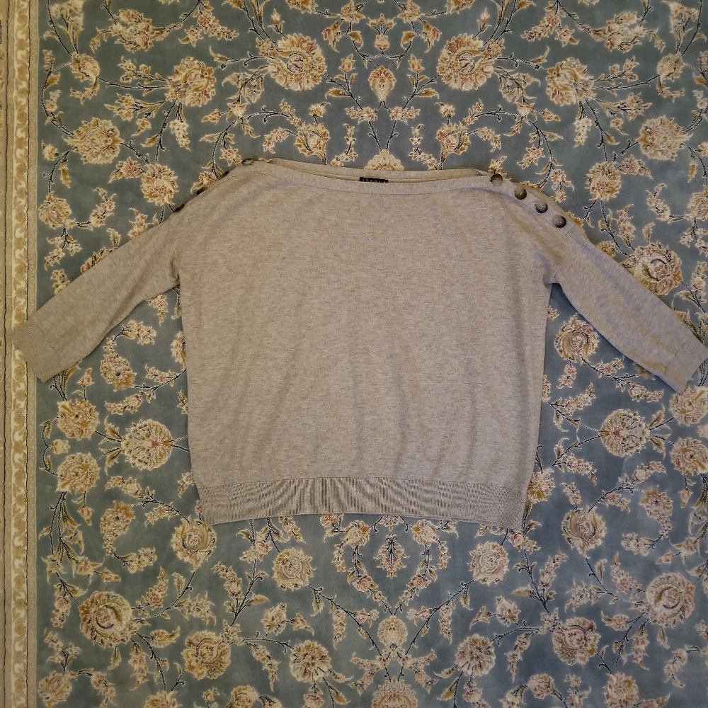 Theory Light Grey Sweater